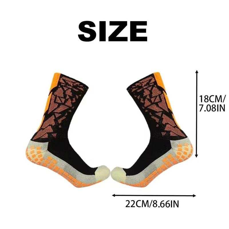 Product Introduction of Anti-slip Training Socks Soccer Basketball Tennis Sock Non-slip Football Wear-resistant Sports Friction Strip Grip Cycling Sock 0