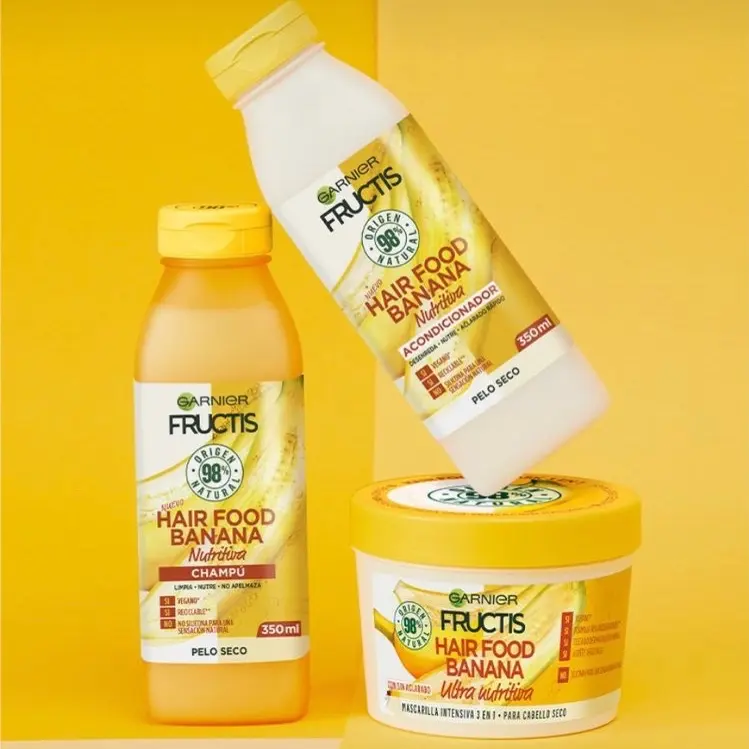 Garnier Fructis Hair Food Shampoo hair mask Banana