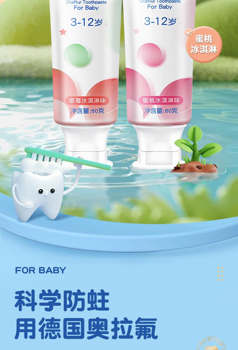Product Introduction of Kem Đánh Răng Trẻ Em, Orafluor Chính Hãng, Dành Cho 3-6-12 Tuổi, Chứa Fluoride, Chống Sâu Răng, Thích Hợp Cho Trẻ 6-12 Tuổi Trong Thời Kỳ Mọc Răng, Bán Buôn, Chống Sâu Răng 7