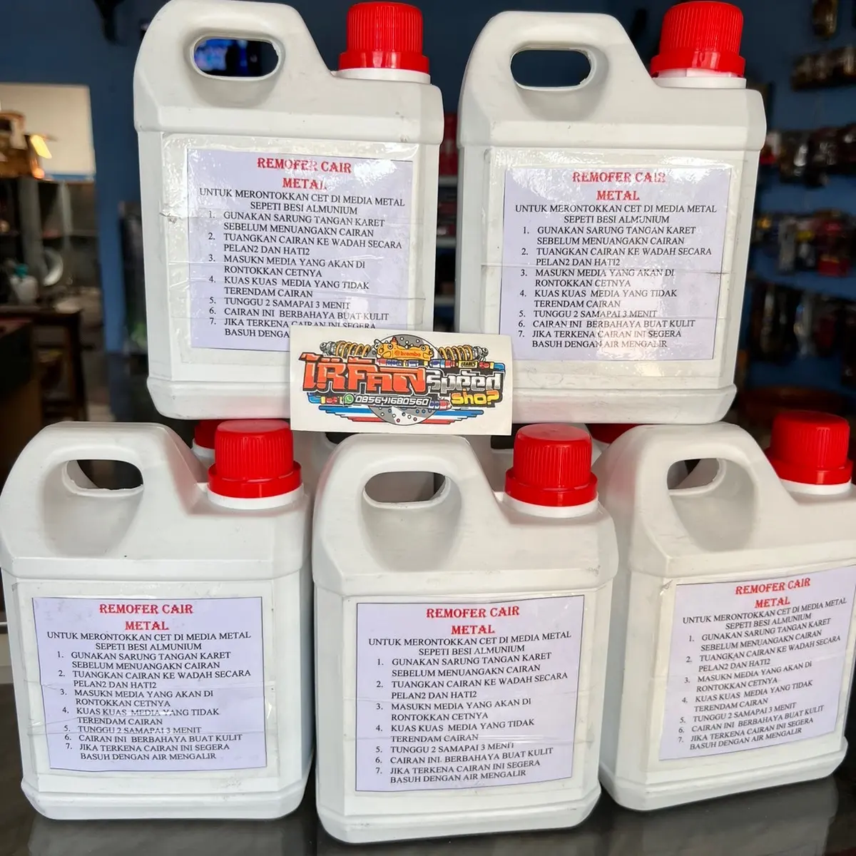 Perontok CET untuk bahan besi 1 kg