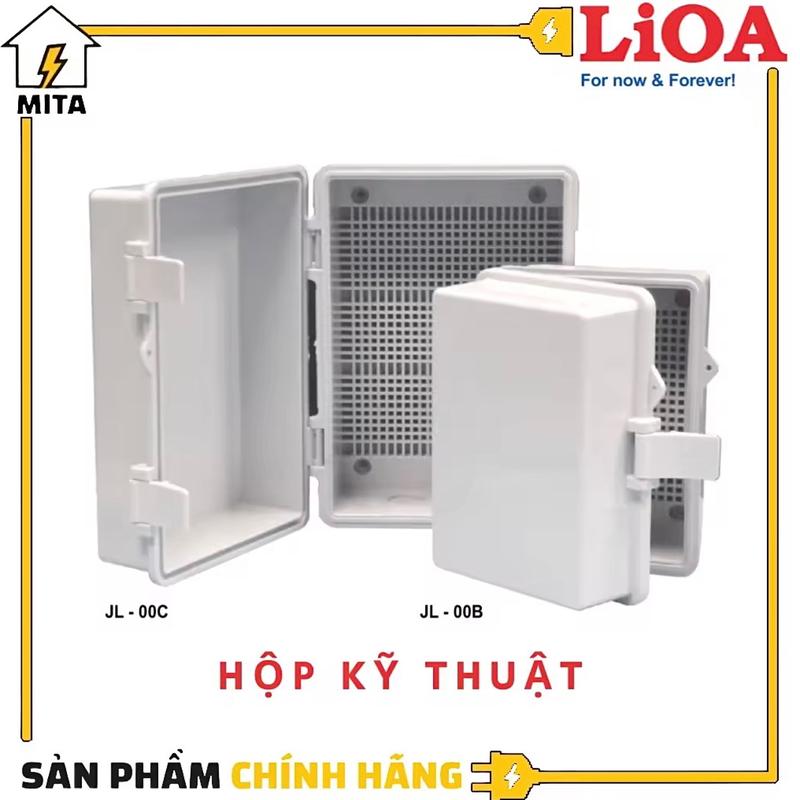 Tủ điện nhựa ngoài trời Lioa JL-00C (loại lớn) & JL-00B (loại nhỏ) - Tủ điện chống nước - Hộp Kỹ Thuật LiOA - MITA hộp