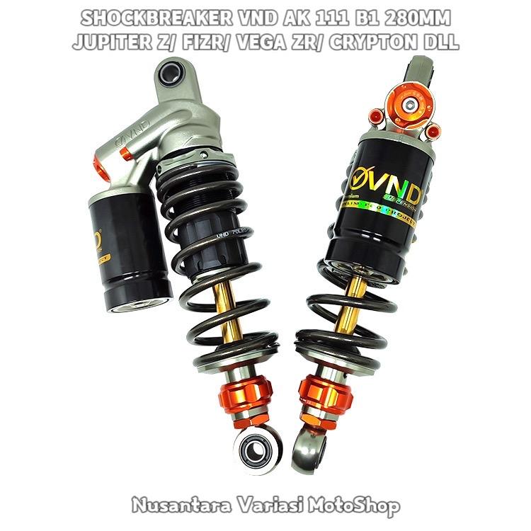 Shockbreaker VND Tabung Atas AK 111 B1 280mm/ Jupiter Z/ F1ZR/ Vega ZR/ Crypton 3