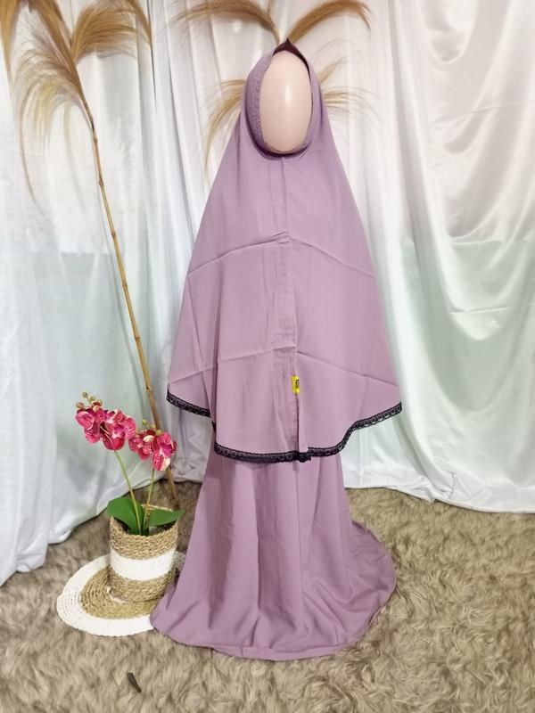 GAMIS SET ANAK PEREMPUAN/GAMIS ANAK/BUSANA MUSLIM ANAK 1