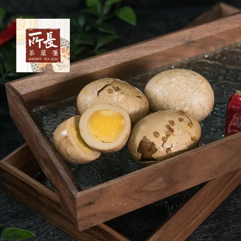 Sheriff Tea Egg Original/Spicy Flavor Tea Egg – Slow-Cooked Perfection - Taiwan Agriculture Products