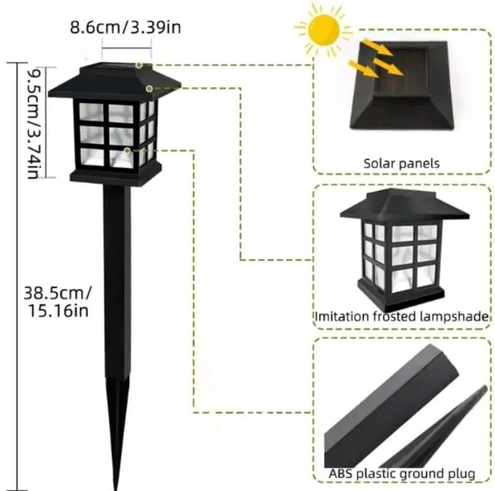 Lampu Taman Solar Tenaga Surya | Lampu Taman Tancap | Garden Lamp BIT-LT011 3