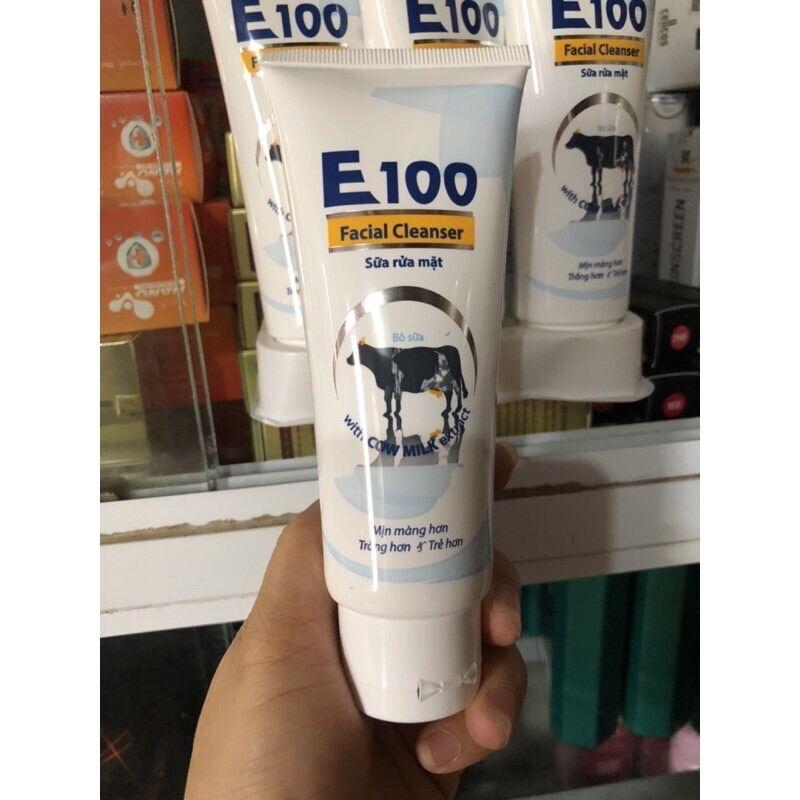  Sữa rửa mặt con bò E100 80ML 