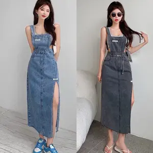 OVERALL SKIRT DENIM ROK KODOK WANITA MX568