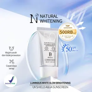 QIANSOTO X PREMIERE BEAUTE Sunscreen (SPF 50 PA+++) 40ml sun block wajah UV protection sun block badan luminous sunscreen pelindung dari sinar matahari