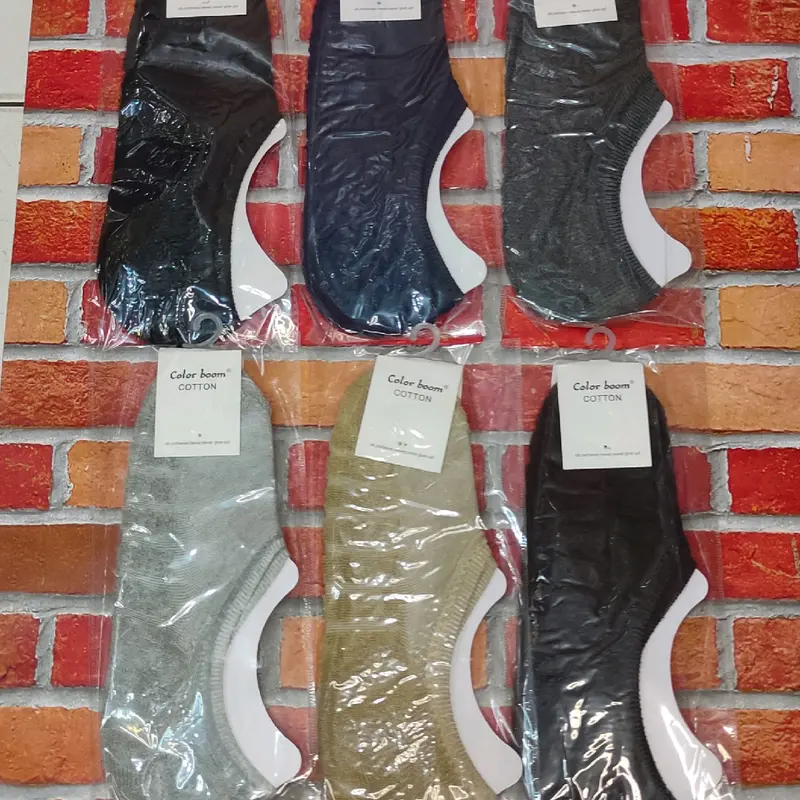 kaos kaki di bawah mata kaki bahan tebal katun Nyaman Pria Wanita 1