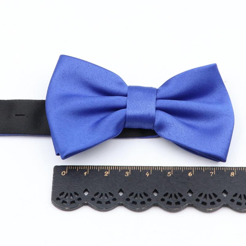 ZONFAZ New Quality Solid Color Bowtie For Children Cute Adjustable Wedding Party Bow Ties Kids Butterfly BowKnot Tie 1