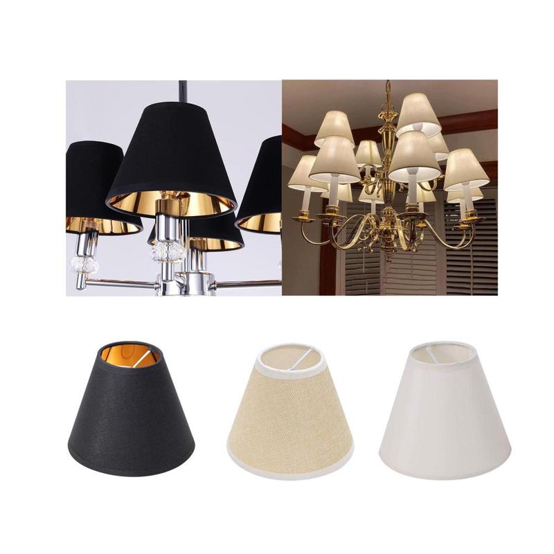 Vỏ Bọc Bóng Đèn, Vải Che Ánh Sáng, Phụ Kiện Đèn Treo Vỏ Bọc Đèn Chùm Trang Trí, Thích Hợp Cho Nhà Bếp, Quán Bar, Căn Hộ, Phòng Ngủ, Quán Cà Phê 4