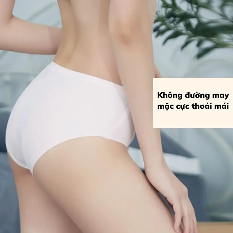 Quần lót nữ đúc su cao cấp không đường may mềm mịn thoáng mát, quần chíp Women nữ kháng khuẩn tôn dáng DOPICO L840 Cạp Cao quần  lót  nữ  đúc  su 7