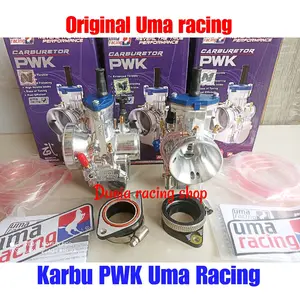 Karbu PWK Uma Karburator Uma Racing PWK 24 28 30 32 34 36 dan PE 28 VR V2 asli Original Uma racing