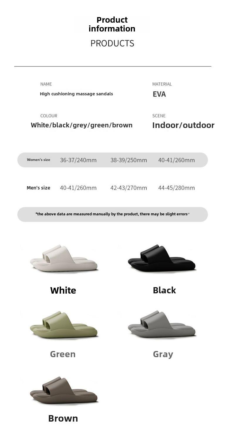 Product Introduction of รองเท้าแตะ EVA สำหรับผู้ชาย พื้นหนา พร้อมกันกระแทกนุ่ม เหมาะสำหรับใช้ในบ้านในร่มฤดูร้อน กันลื่น รองเท้าแตะอาบน้ำ 2