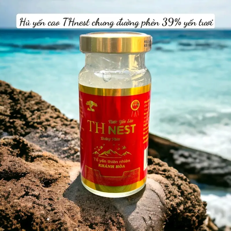 Combo 20 hủ yến cao THnest đông trùng mix đường phèn 39% yến tươi, hổ trợ sức khỏe. 5