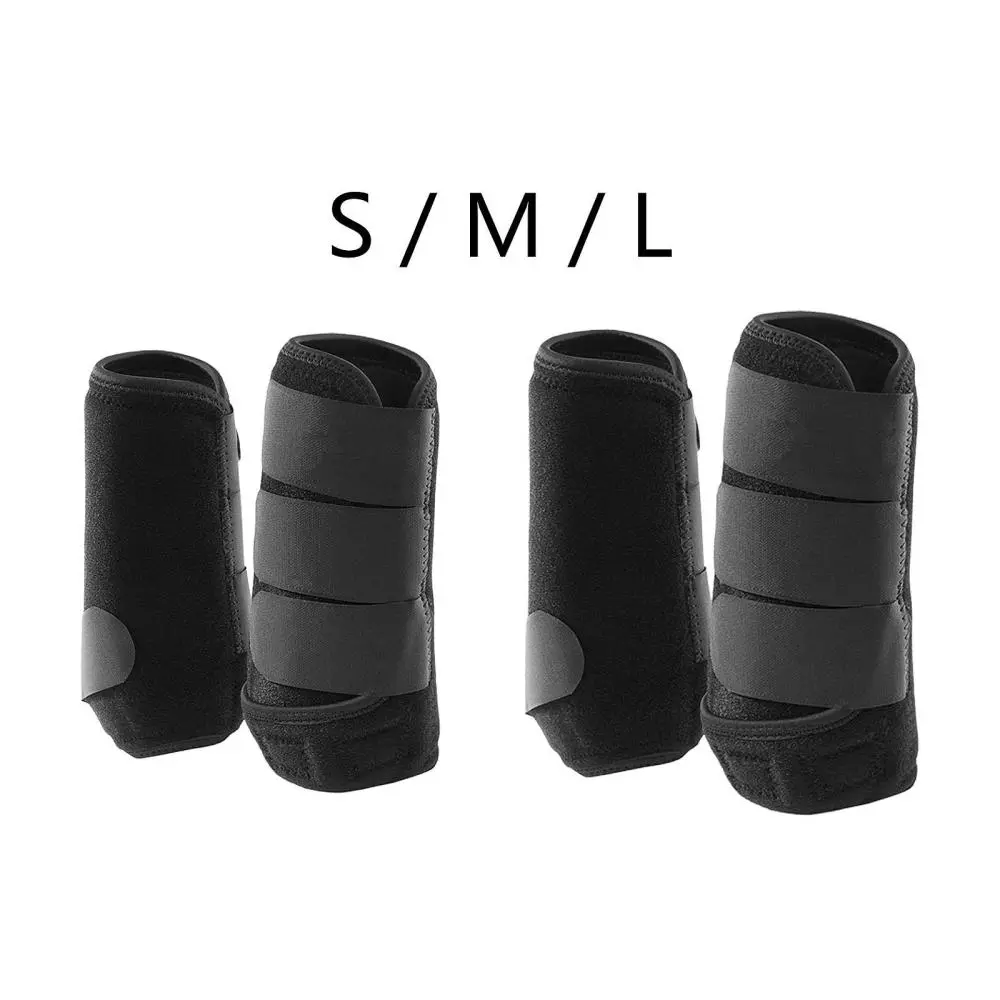 2x Horses Boots Reusable Guard for Jumping Training Equestrian Accessories