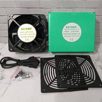 Gambar Fan AC 220V 12x12 kipas ac 220v 12x12cm Cooling Cooler Fan Langsung Colok Listrik dari SINAR CERIA ELEKTONIK Kota Serang 4 Tokopedia