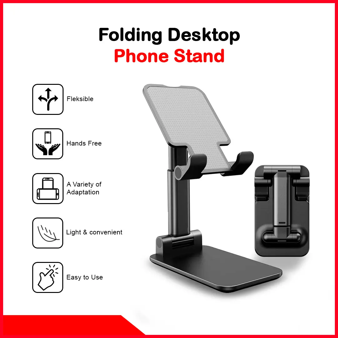 HH02 Stand Hp 2 Heights Folding Hp Holder Desktop Universal