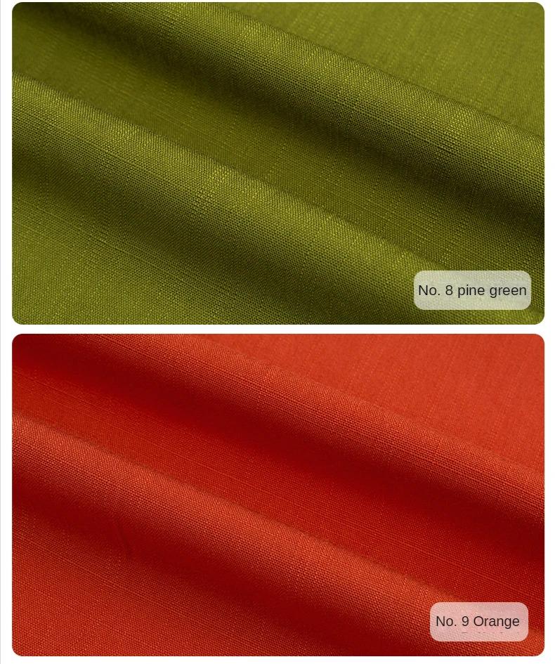 Product Introduction of Bamboo Fabric Rayon Cotton By The Meter for Dresses Clothing Shirts Diy Sewing Summer Brocade Plain Soft Drape Thin Summer Silky 20