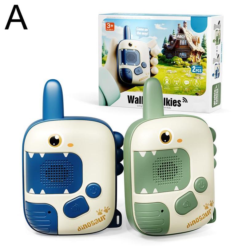 Product Introduction of Children's Walkie-talkies Wireless Cartoon Pagers Remote Interaction Intercom Parent-child E2U3 9