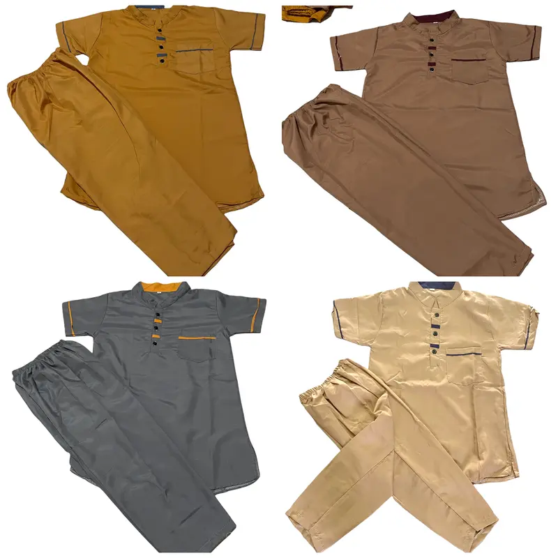 KOKO KURTA ANAK USIA 1-10 TAHUN 65RIBU DAPAT 3 SET VARIASI KANCING MLXL 81012 2