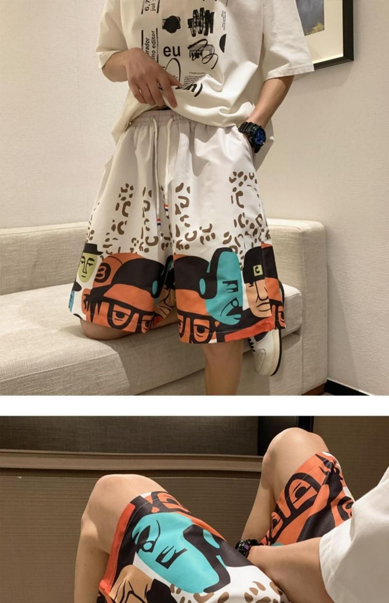 Product Introduction of Quần Soóc Hip-Hop, Dành Cho Nam Giới, Trang Phục Mùa Hè, Dáng Rộng Vừa Vặn, Thương Hiệu Hợp Xu Hướng Thích Hợp Cho Thể Thao Bóng Rổ, Trang Phục Đi Biển, Quần Soóc Lớn, Phong Cách Ins, Thường Ngày, Quần Soóc Ngoại Cỡ 13