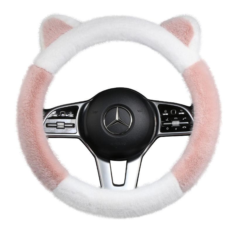 Product Introduction of Bọc Vô Lăng Ô Tô Mùa Đông, Lông Chồn Giả Dễ Thương, Nhồi Bông Ấm Áp, Unisex, Thiết Kế Hoạt Hình, Thích Hợp Cho Người Nổi Tiếng Trên Internet, Bọc Tay Cầm Chống Trượt, Nữ Thần, Năm 2025, Có Sẵn Trong Số 599; 599 0