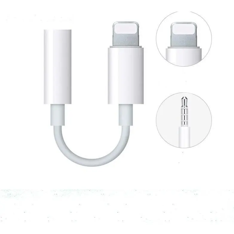Cáp chuyển đổi sang cổng tai nghe 3.5mm dành cho điện thoại Phụ Kiện
