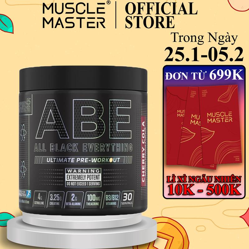 Bột Tăng Sức Mạnh ABE Pre Workout 30 Lần Dùng