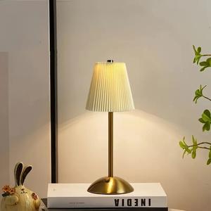 Lámpara de Mesa de Estilo Nórdico con Control Táctil Regulable, Diseño Moderno y Minimalista, Ideal para Dormitorio, Mesita de Noche, Comedor, Fiestas al Aire Libre