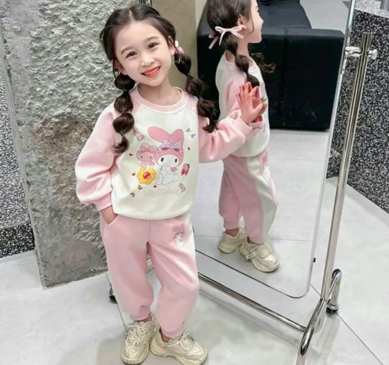 sét bộ thu dông bé gái bộ COROMI chất nỉ bông ấm áp dầy dặn thiết kế mẫu coromi size 9 - 45 kg . Hàng may kỹ