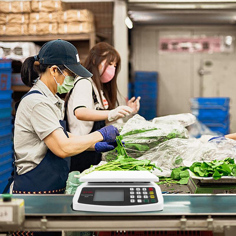 Cân Trọng Lượng Màn Hình LCD, Cân Gram Điện Tử Chính Xác, Để Theo Dõi Cơ Thể, Thích Hợp Cho Việc Nướng Em Bé, Thịt Và Thực Phẩm, Vật Liệu Nhựa, 24,00X22,00X6,60CM 2