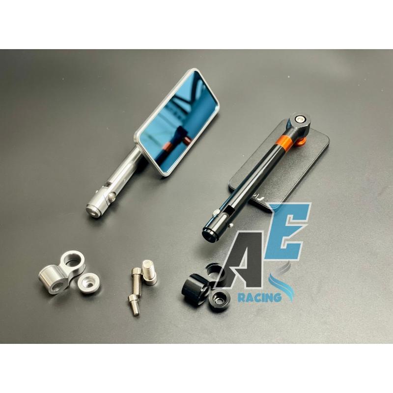  Kính chiếu hậu Rizoma vuông kiểu iphone - mặt kính xanh chống chói - thân nhôm CNC 