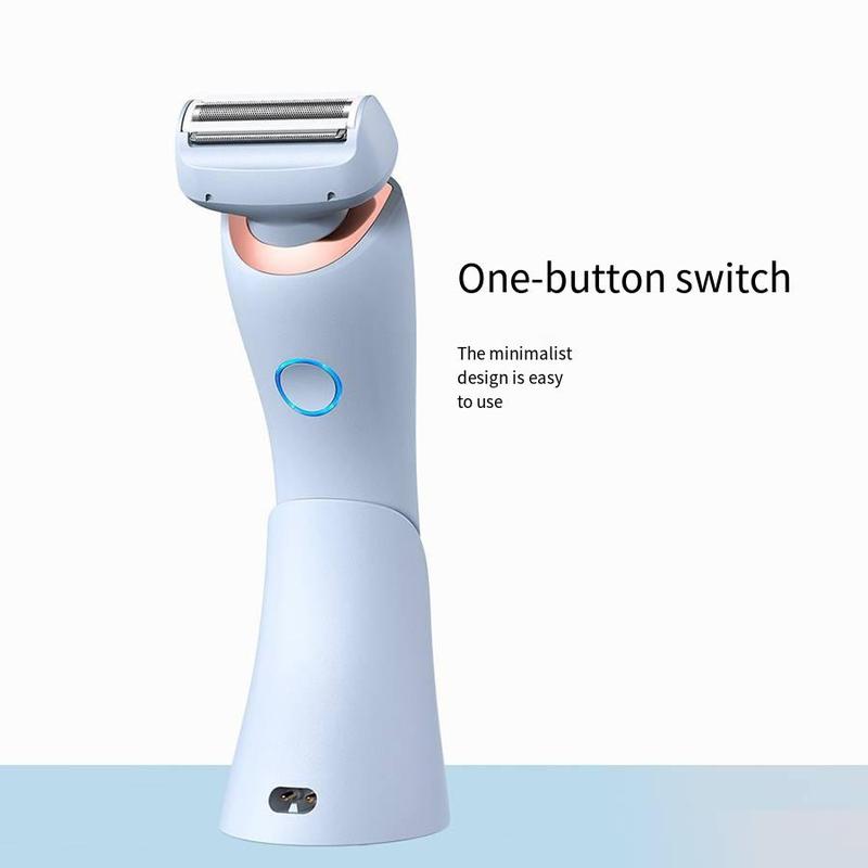 Product Introduction of Electric Body Hair Trimmer, 1 Box Rechargeable Waterproof Razor for Women, Bikini Hair Removal Tool for Legs Under Arms Private Area, Women's Gifts 3