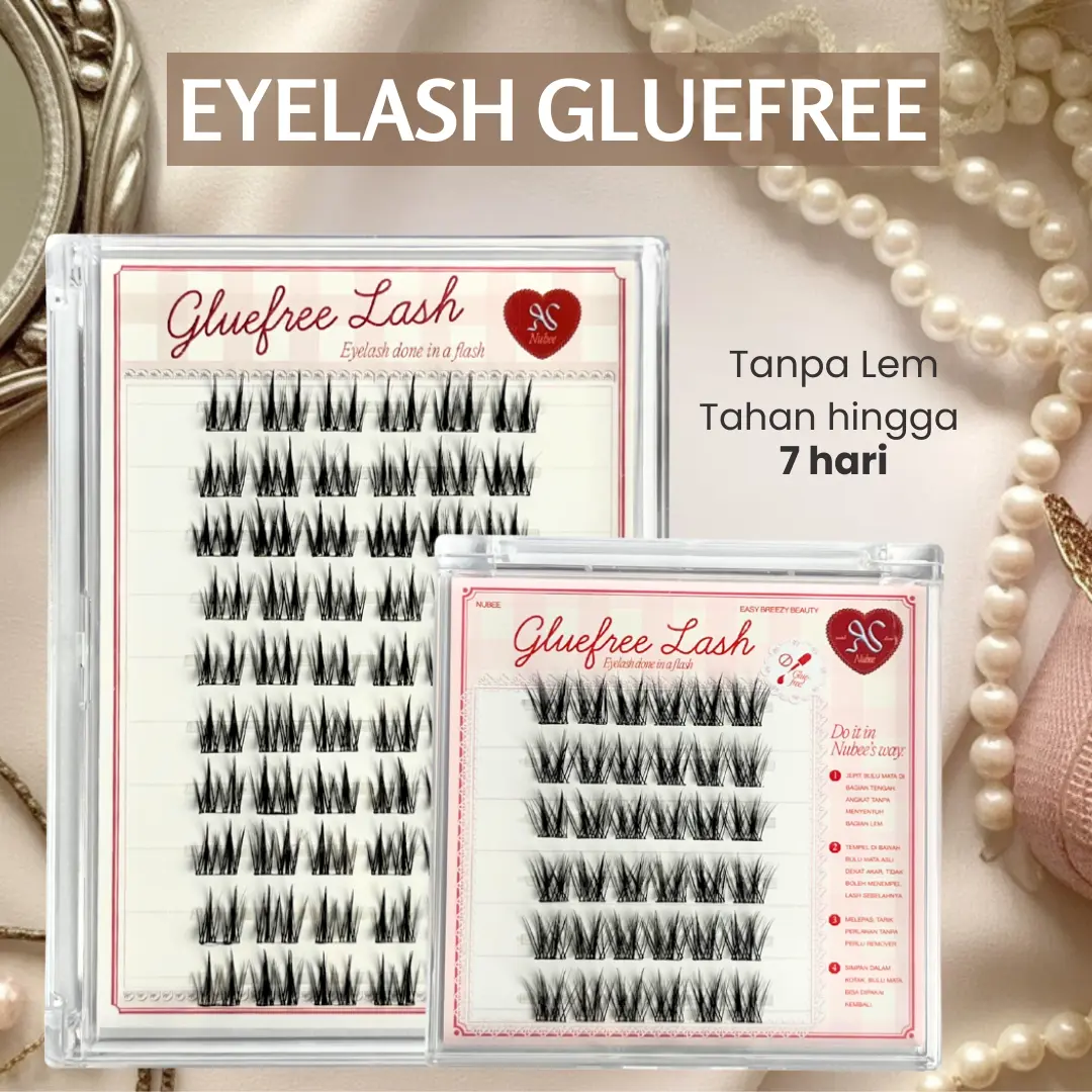 NUBEE Bulu Mata Palsu tanpa Lem Glue Free Eyelash Extension
