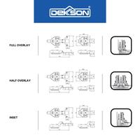 Gambar DEKKSON Engsel Sendok H-SERIES Slow Motion Soft Close SD 01N Titanium - FULL Titanium Nickel dari Dekkson Official Shop Kota Administrasi Jakarta Barat 3 Tokopedia