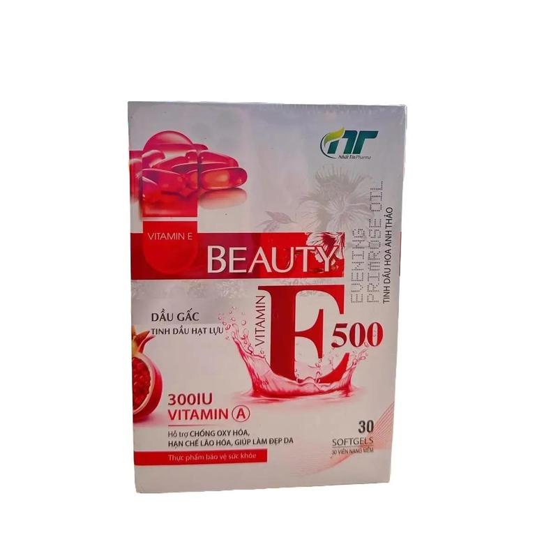 Vitamin E đỏ Hoa Anh Thảo Hộp 30 viên uống 1 tháng