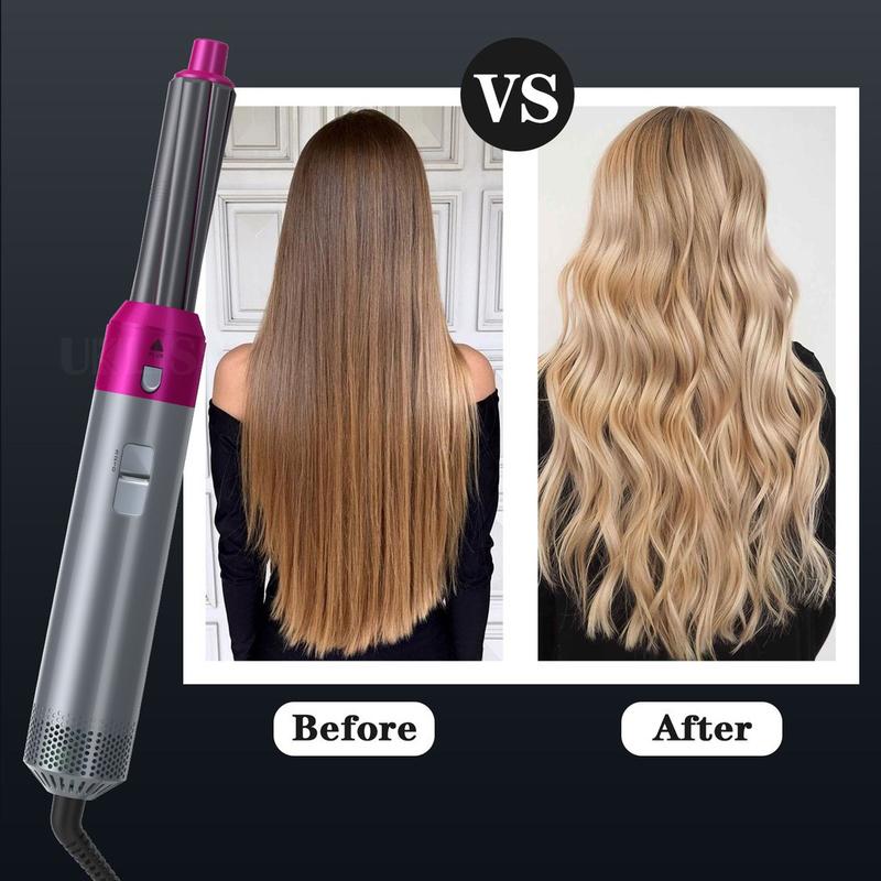 Máy Sấy Tóc Kiêm Lược Điện Đa Năng 5in1, Máy Làm Tóc Cao Cấp, Máy Sấy Tạo Kiểu Tóc Styler Kết Hợp Uốn Duỗi 4