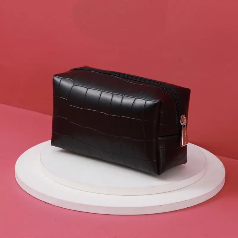MARIONE - Dompet Kosmetik bahan croco TRIAN Tempat Kosmetik Cantik Kulit 1