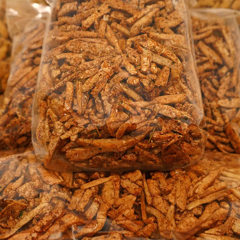 500gr - Basreng PEDAS DAUN JERUK Captain cemilan Bandung food Snacks Makanan Chips Snack  Goreng 3