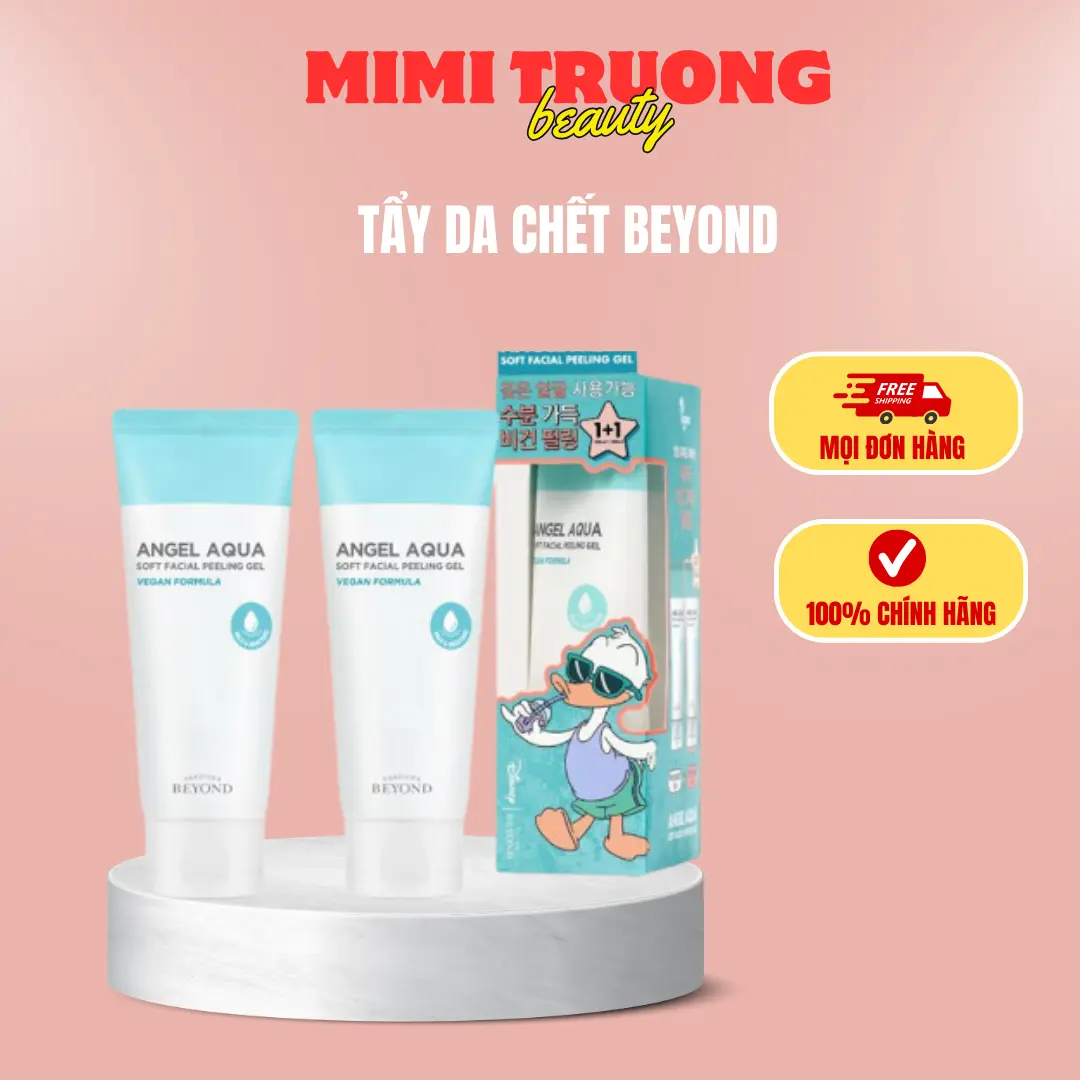 [Phiên bản Disney] Tẩy da chết vật lý (dạng kỳ) thuần chay BEYOND hỗ trợ làm sạch da, mềm, mịn da skincare bào