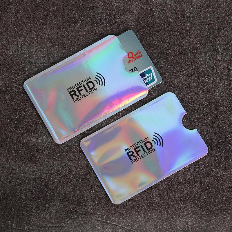 Anti-Scan Card Sleeve Credit NFC RFID Card Protector Anti-magnetic ...