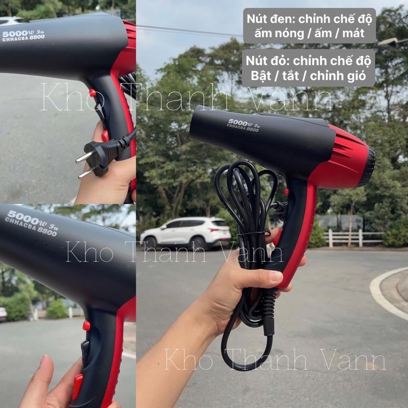 MÁY SẤY TÓC CHHACBA 8800 5000W 2 CHIỀU NÓNG LẠNH 3