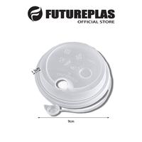 Gambar Futureplas Tutup Sambung Transparan 9cm Thinwall Cup Injection / Lid Connected / Tutup Cup Plastik - 500 Pcs - Tutup Sambung Trans dari Futureplas Offical Store Kab. Tangerang 2 Tokopedia