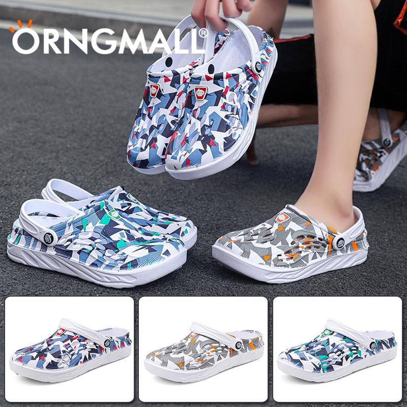 Product Introduction of ORNGMALL-Xăng Đan Mùa Hè Cho Nam, Dép Đi Trong Nhà Thường Ngày, Guốc Lỗ Nhanh Khô, Giày Đi Vườn Cho Cặp Đôi, Xăng Đan Đi Biển 38-49 5