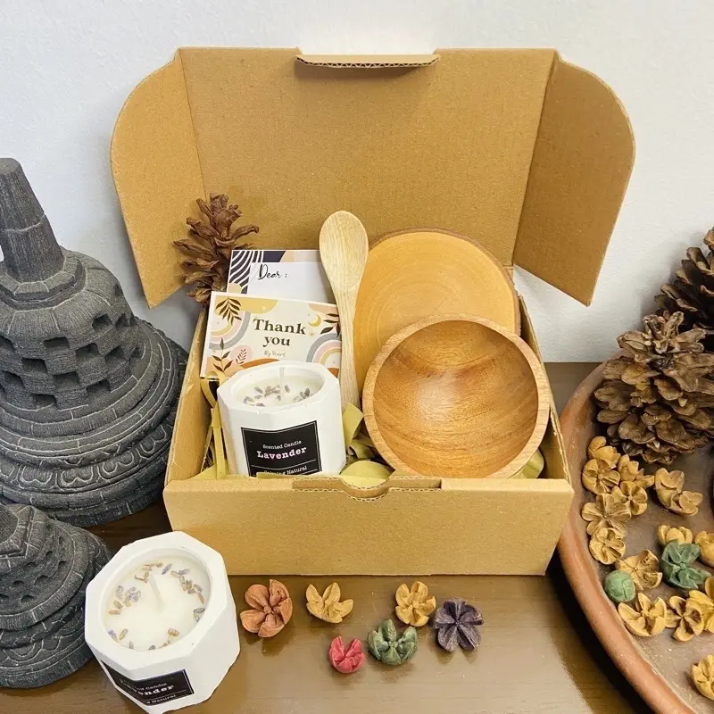 gift Box Scanted Candle | Hampers Candle | Hampers lebaran | hadiah kado lilin beraroma