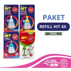 [PAKET ISI 4PCS] HIT Refill Obat Nyamuk Elektrik