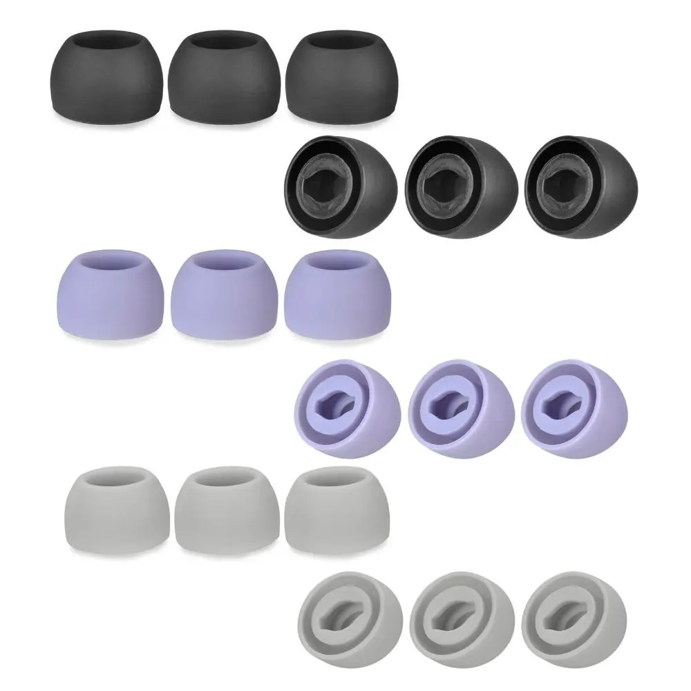 Phụ Kiện Tai Nghe, 6 Cái / 3 Cặp, Đầu Tai Nghe, Nút Tai, Đầu Tai Nghe Silicon, Thay Thế Mũ Tai, Cho Samsung Galaxy Buds Pro