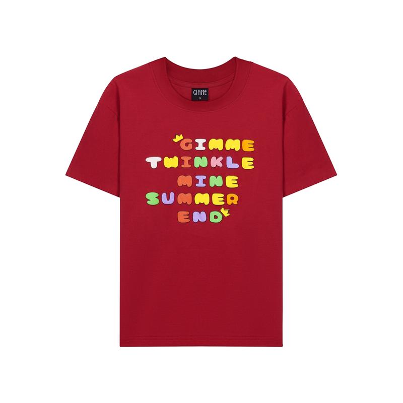 [NEW] Áo Thun Baby Tee Gimme Hình In Chữ Nhiều Màu - Cotton 250gsm 2 Chiều