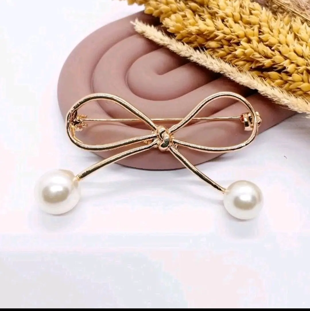 Bros pita mutiara Bros bahu accesories hijab
